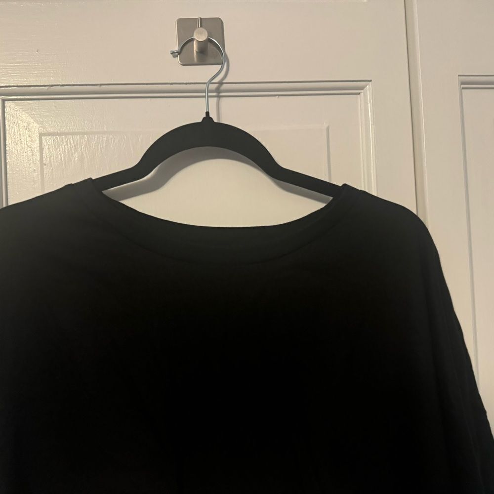 Color Block Long Tunic Tee with Pockets! Comfy Casual Versatile. XL - Picture 3 of 10